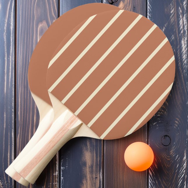 Blasser Rose Streifen und fest Tischtennis Schläger (Von Creator hochgeladen)