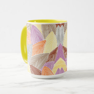 Blasses Blätter Tasse