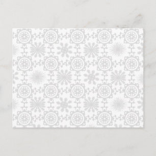 Blasses Snowfill Postkarte
