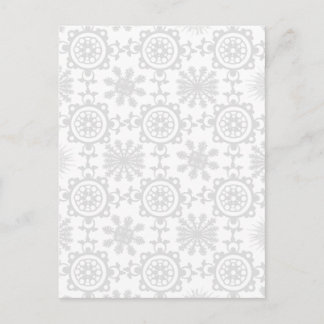 Blasses Snowfill Postkarte