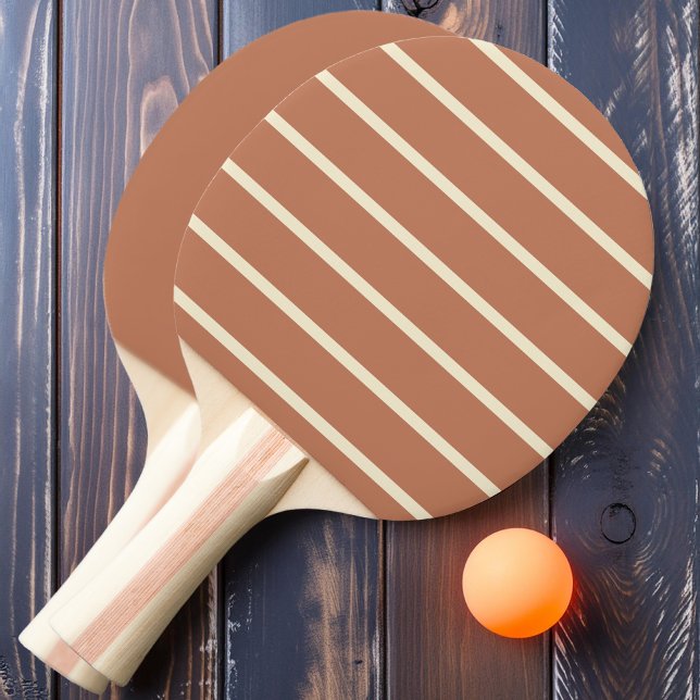 Blassfarbene Rose Streifen und fest Tischtennis Schläger (Von Creator hochgeladen)