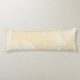 Blassgelbe minimale geometrische Tinte Textur Seitenschläferkissen