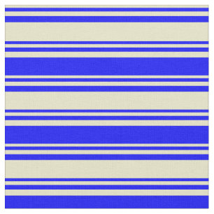 Blassgoldene und blaue Streifen Stoff