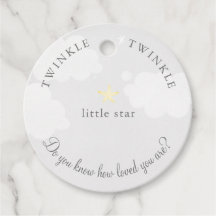 Blassgraue Twinkle Little Star Baby Dusche Geburts