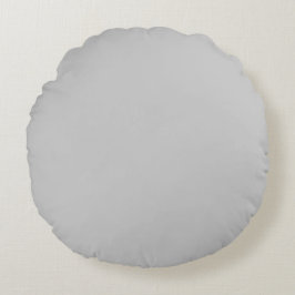 Blassgraues geometrisches Muster - Sommerdekoratio Rundes Kissen