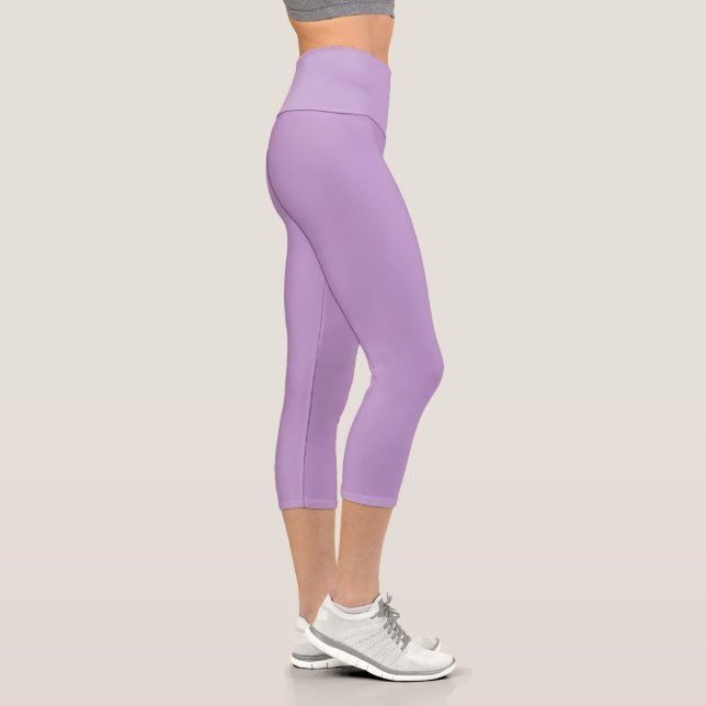 Blasslila Capri Leggings (Rechts)