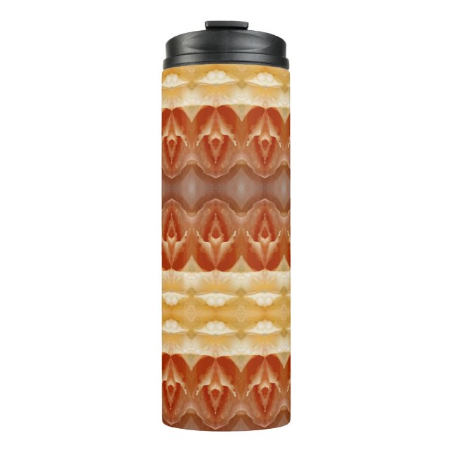 Blasspeachy Ikat 9 Thermosbecher (Vorderseite)