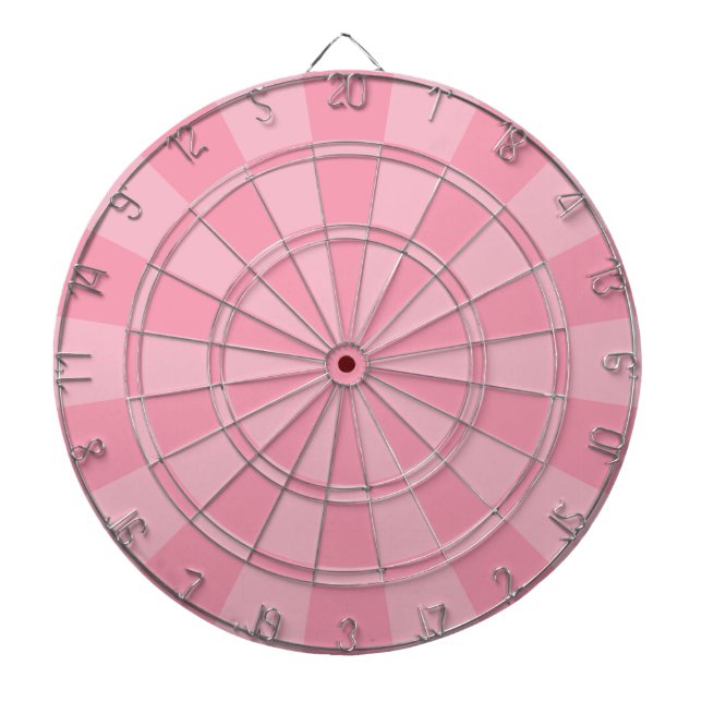 Blasspink Dartscheibe (vorne)