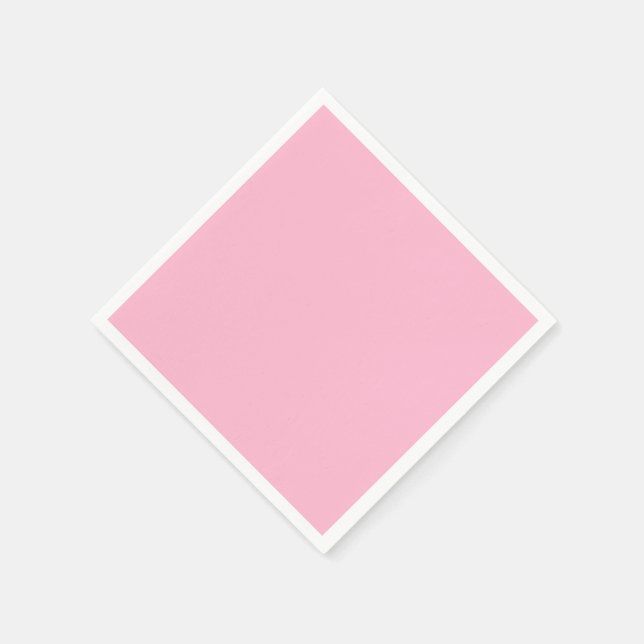 Blasspink Serviette (Ecke)