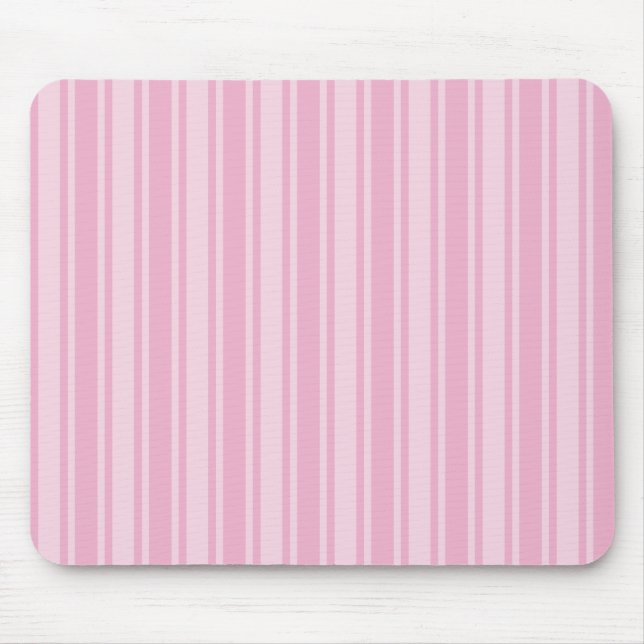 Blassrosa Creme Mousepad (Vorne)