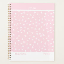 Blassrosa minimalistisches florales groß