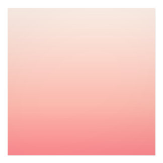 Blassrosa und Pfirsichverlauf Fotodruck