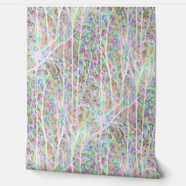 Blasswald-Tapete Tapete (Abrollen)