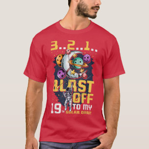 Blast auf meinen 19. Sonnenstrahl, den 19. Geburts T-Shirt