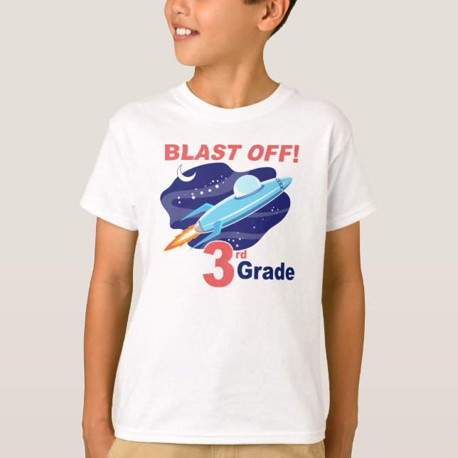 Blast aus der dritten Stufe T-Shirt (Vorderseite)