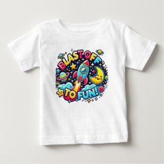 "Blast Off to Fun T-Shirt" Baby T-shirt