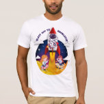 “Blast Off to Knowledge Rocket Schoolgirl T-Shirt” T-Shirt<br><div class="desc">“Launch into learning with this vibrant “Blast Off to Knowledge” tee! Featuring a joyful schoolgirl riding a rocket, surrounded by stars and cosmic fun, this shirt celebrates curiosity and imagination. Perfect for young learners, space-themed events, or teachers inspiring students. High-quality print on soft fabric makes it a comfy everyday favorite....</div>