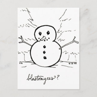 Blastomyces Postkarte