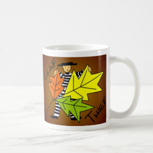 Blatt-Dieb-Kaffee-Tasse für Composters Kaffeetasse