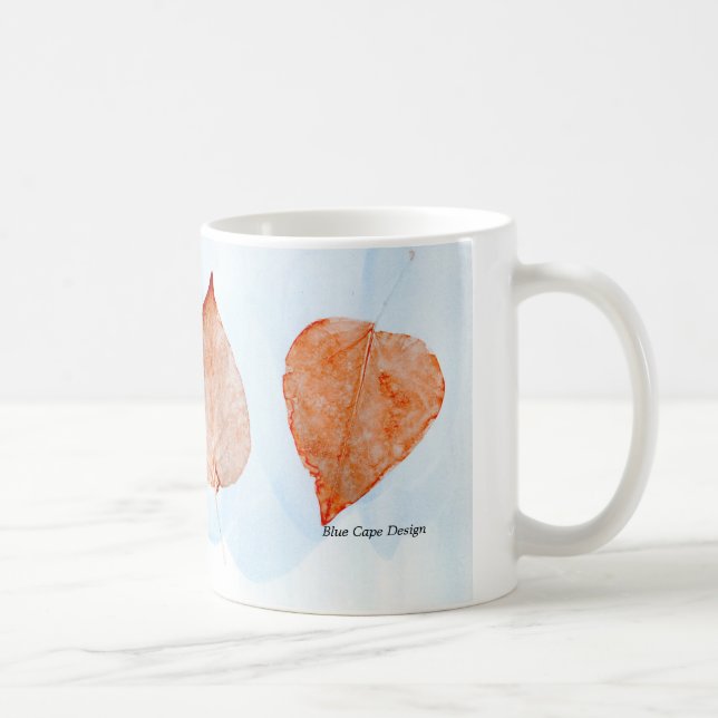 Blatt-Druck Tasse (Rechts)