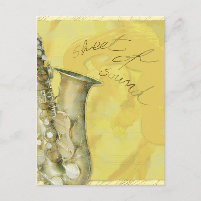 Blatt für Ton, Postkarte (Vorderseite)
