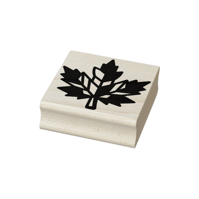 Blatt Gummistempel (Stempel)