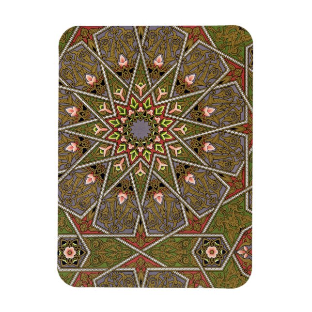 Blatt I von 'Studien in Design', c.1874-76 (litho Magnet (Vertikal)