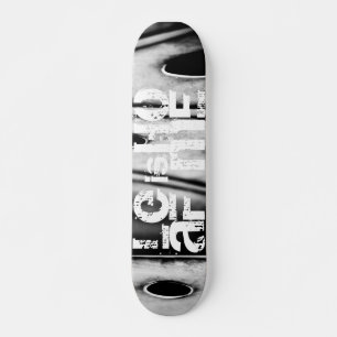 Blatt ist zu Hause Skateboard