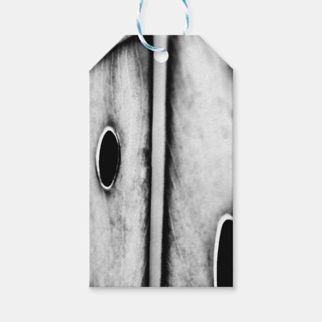 Blatt ist Zuhause Geschenkanhänger (Vorderseite)