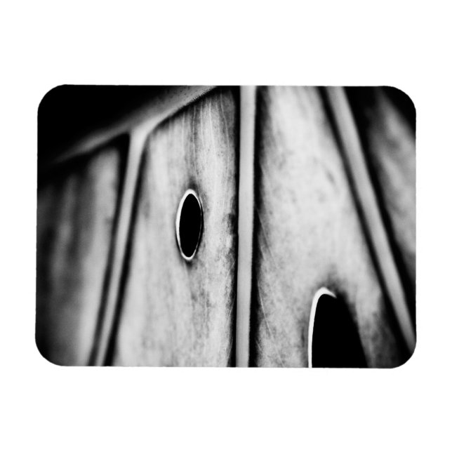 Blatt ist Zuhause Magnet (Horizontal)