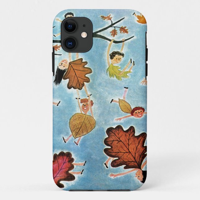 Blatt-Kinder Case-Mate iPhone Hülle (Rückseite)