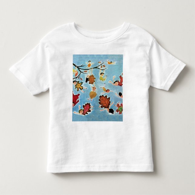 Blatt-Kinder Kleinkind T-shirt (Vorderseite)