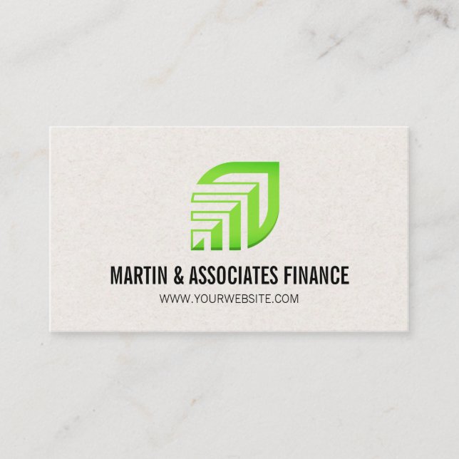 Blatt-Logo | Finanzen  Visitenkarte (Vorderseite)