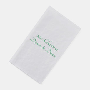 Blatt Napkin Silver Handtuch Serviette