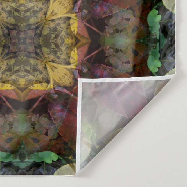 Blatt Origami Wandteppich (Detail)