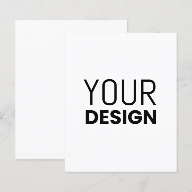 Blatt Papier [mehrere Formate] (Vorne/Hinten)