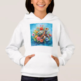 Blatt-Schildkröte Hoodie