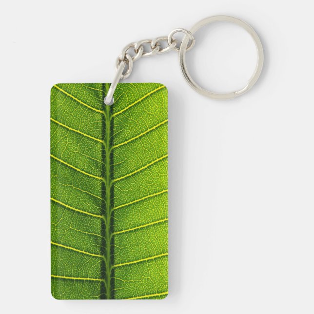 Blatt Schlüsselanhänger (Rückseite)
