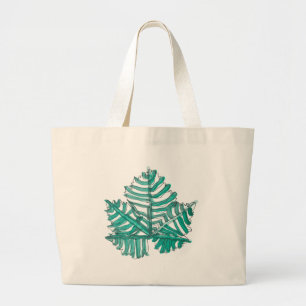 Blatt-Tasche Jumbo Stoffbeutel