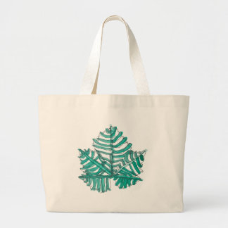 Blatt-Tasche Jumbo Stoffbeutel