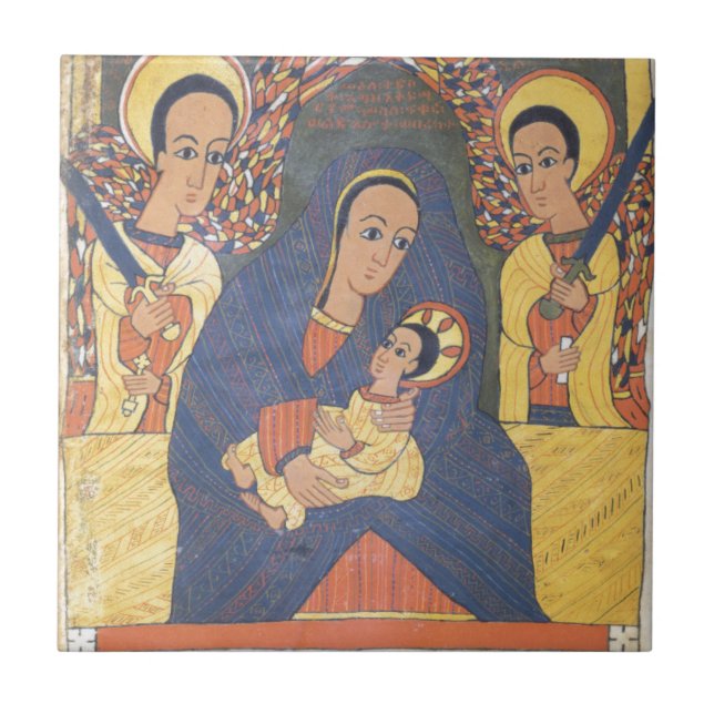 Blatt von Evangelien Gunda Gunde Fliese (Vorderseite)