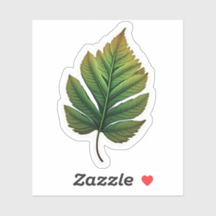‚Blattaufkleber‘ ‚Blattaufkleber ‚mario‘‘ ‚leaf st Aufkleber