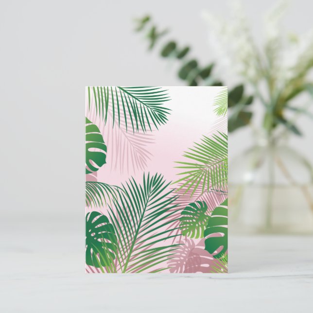 BLÄTTER 1 POSTKARTE (Stehend Vorderseite)