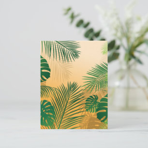 BLÄTTER 4 POSTKARTE