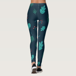 Blätter Art Leggings