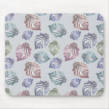 Blätter auf hellgrauem Hintergrund öffnen