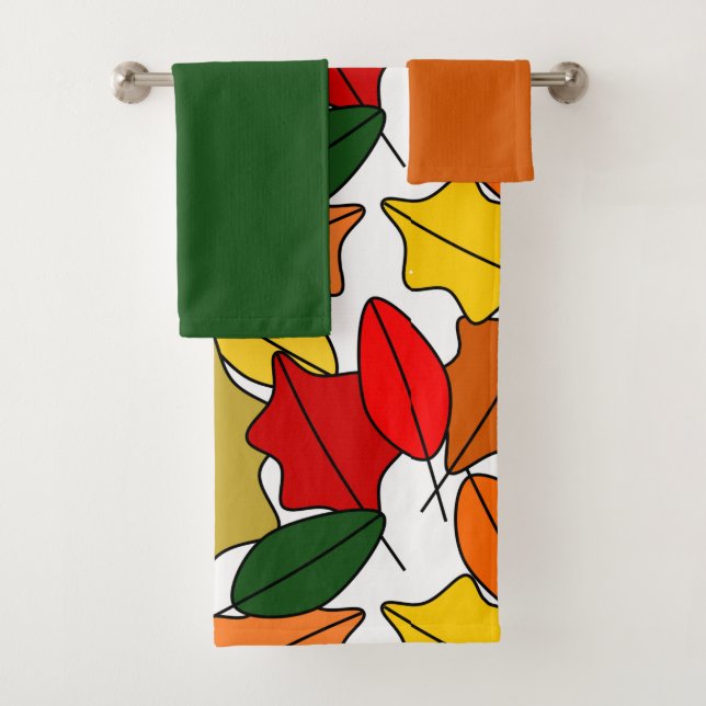 Blätter Badetuch Set (Insitu)