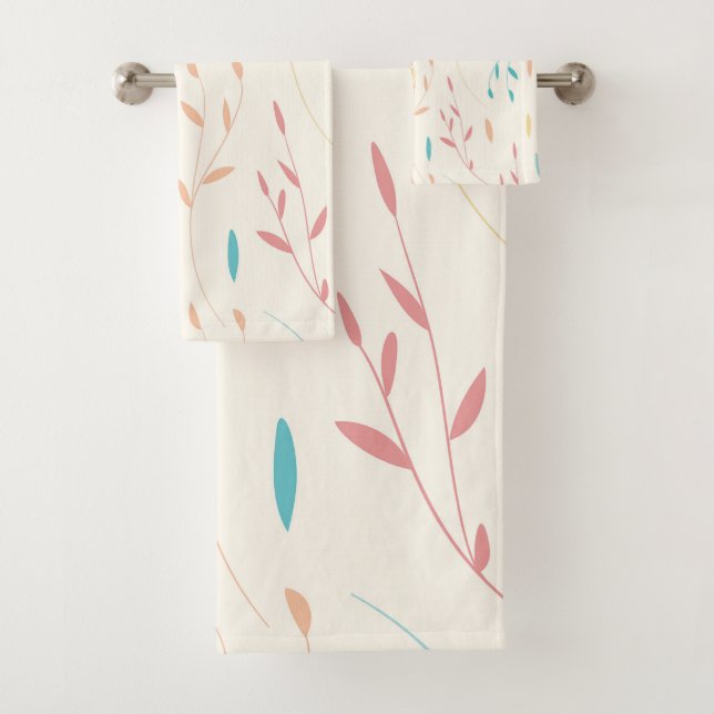 Blätter Badhandtuch Set (Insitu)