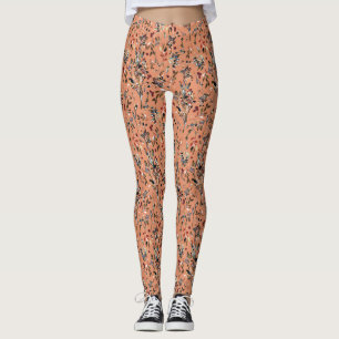 Blätter Berries Orange Wählen Sie eine andere Spei Leggings