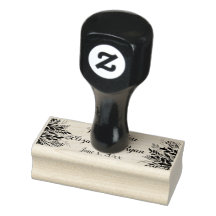 Blätter, Berries und Blume Hochzeit Vielen Dank